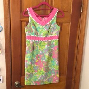 EUC Lilly Pulitzer HOLY GRAIL WHITE TAG shift